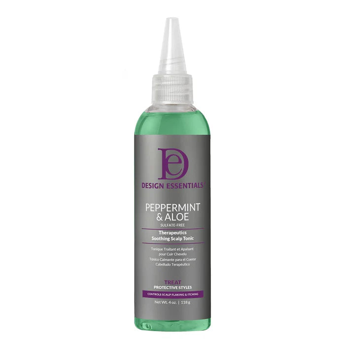 Design Essentials Peppermint & Aloe Scalp Tonic 4oz